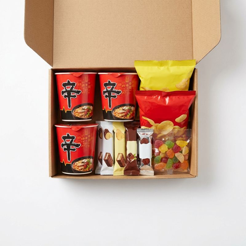 K-Snack Box contents